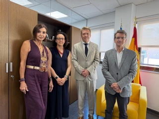 De izquierda a derecha, Carmen Rubio, Begoña Mollá, Manuel Baeza y Rafael Lara